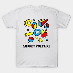 CABARET VOLTAIRE - 80s Styled Poster Design T-Shirt